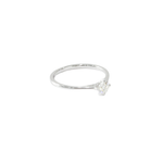 Load image into Gallery viewer, 18K White Gold Solitaire Round 0.310ct Diamond Ring