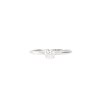 Load image into Gallery viewer, 18K White Gold Solitaire Round 0.31ct Diamond Ring