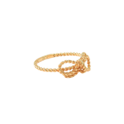 18K Yellow Gold Ribbon Ring