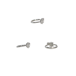 Load image into Gallery viewer, Platinum 900 Rositas Round 0.484ct Diamond &amp; 0.04ct Pink Diamond Ring