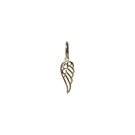 14K Yellow Gold Glide Charm